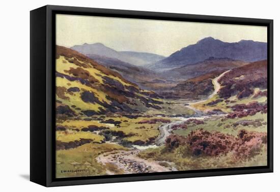 Dartmoor - Devils Bridge-Ernest W Haslehust-Framed Premier Image Canvas