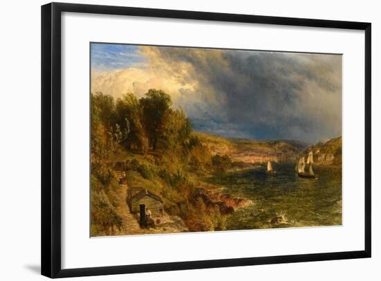 Dartmouth from St. Petrox Churchyard, 1852-Henry Dawson-Framed Giclee Print