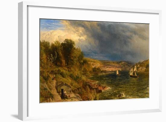 Dartmouth from St. Petrox Churchyard, 1852-Henry Dawson-Framed Giclee Print