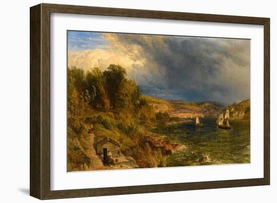 Dartmouth from St. Petrox Churchyard, 1852-Henry Dawson-Framed Giclee Print