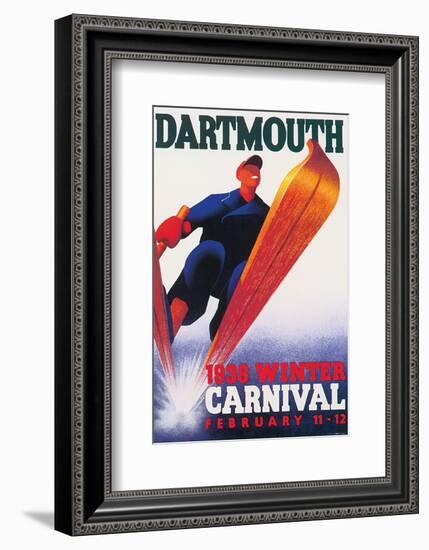 Dartmouthm, Winter Carnival, c.1938-null-Framed Art Print