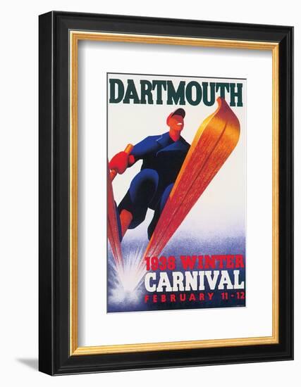 Dartmouthm, Winter Carnival, c.1938-null-Framed Art Print