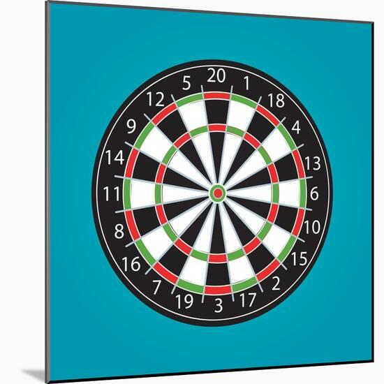 Darts Vector-Edmond Mihai Vertes-Mounted Art Print