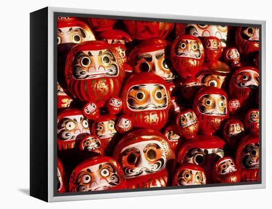 Daruma-Doll Fair, Kawagoe, Saitama, Japan-null-Framed Premier Image Canvas