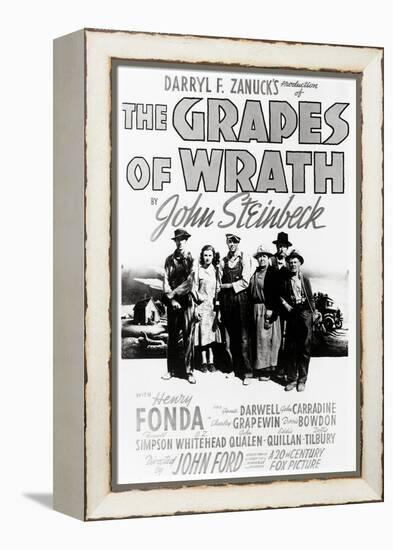 Daryl F. Zanuck's Producion of "The Grapes of Wrath" by John Steinbck-null-Framed Premier Image Canvas