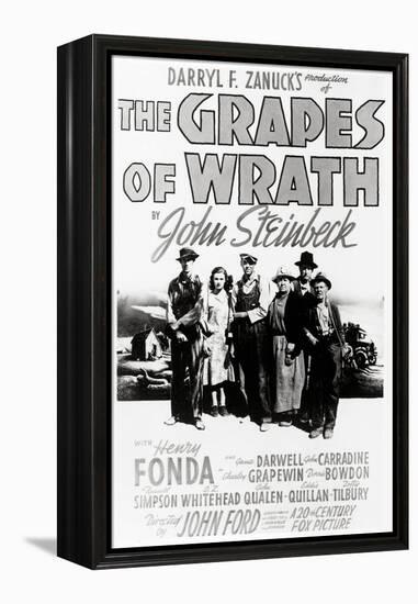 Daryl F. Zanuck's Producion of "The Grapes of Wrath" by John Steinbck-null-Framed Premier Image Canvas