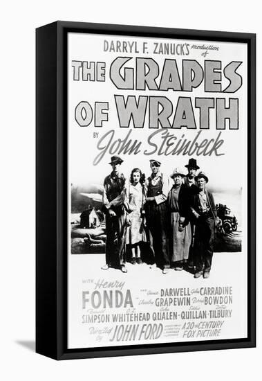 Daryl F. Zanuck's Producion of "The Grapes of Wrath" by John Steinbck-null-Framed Premier Image Canvas