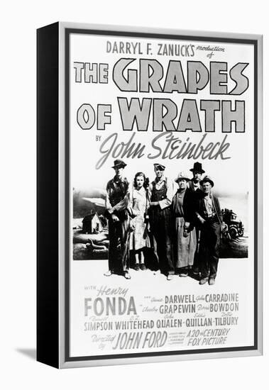 Daryl F. Zanuck's Producion of "The Grapes of Wrath" by John Steinbck-null-Framed Premier Image Canvas