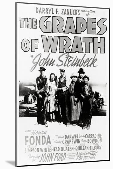Daryl F. Zanuck's Producion of "The Grapes of Wrath" by John Steinbck-null-Mounted Giclee Print