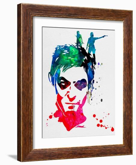 Daryl Watercolor 2-Lora Feldman-Framed Art Print