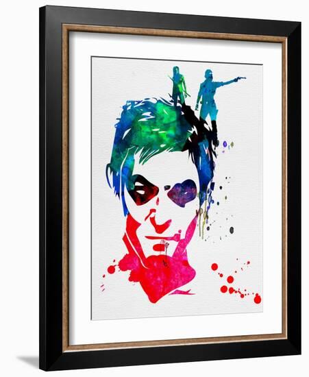 Daryl Watercolor 2-Lora Feldman-Framed Art Print