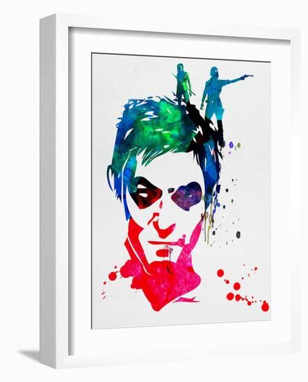 Daryl Watercolor 2-Lora Feldman-Framed Art Print