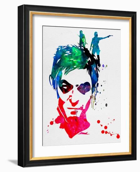 Daryl Watercolor 2-Lora Feldman-Framed Art Print