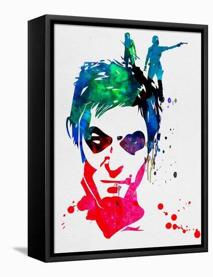 Daryl Watercolor 2-Lora Feldman-Framed Stretched Canvas