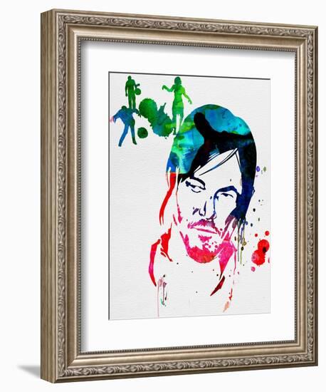 Daryl Watercolor-Lora Feldman-Framed Art Print