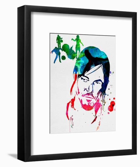 Daryl Watercolor-Lora Feldman-Framed Art Print