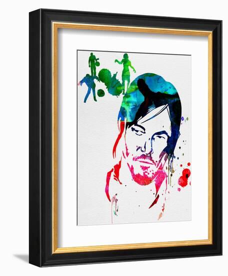 Daryl Watercolor-Lora Feldman-Framed Art Print