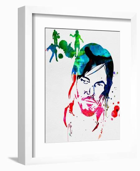 Daryl Watercolor-Lora Feldman-Framed Premium Giclee Print