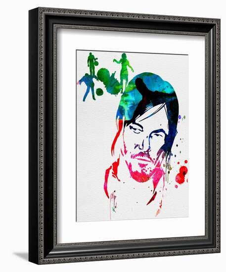 Daryl Watercolor-Lora Feldman-Framed Premium Giclee Print