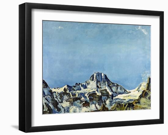 Das Breithorn-Ferdinand Hodler-Framed Giclee Print