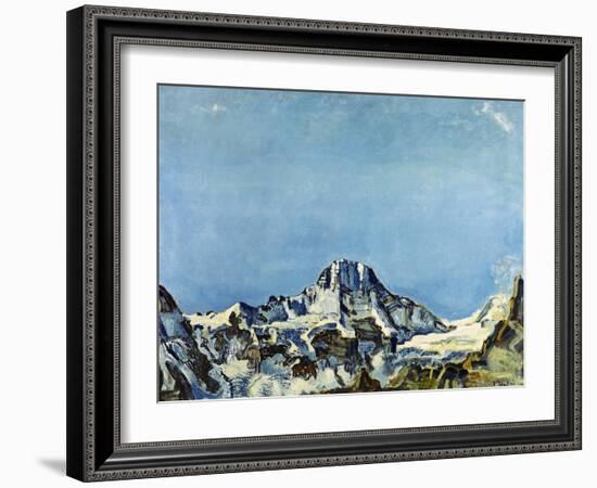 Das Breithorn-Ferdinand Hodler-Framed Giclee Print