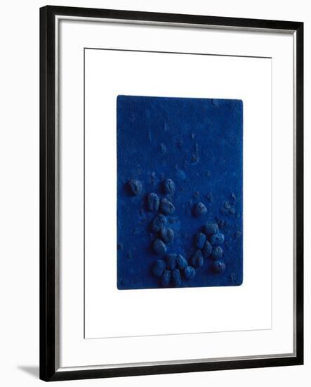 Das Daue Schwammrelief, c.1958-Yves Klein-Framed Art Print