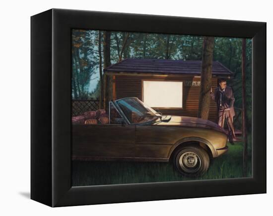 Das Holzhaus, 2006-Aris Kalaizis-Framed Premier Image Canvas