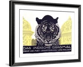 Das Indische Grabmal-Ludwig Hohlwein-Framed Giclee Print