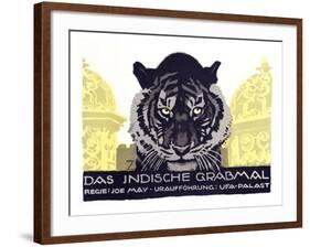 Das Indische Grabmal-Ludwig Hohlwein-Framed Giclee Print