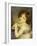 Das Mädchen mit der Puppe-Jean Baptiste Greuze-Framed Giclee Print