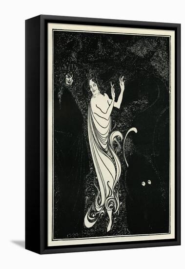 Das Rheingold by Aubrey Beardsley-Aubrey Beardsley-Framed Premier Image Canvas