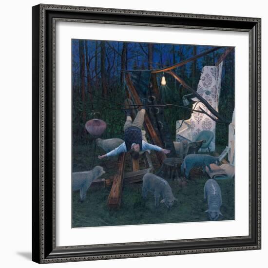 Das Schweigendes Wald, 2010-Aris Kalaizis-Framed Premium Giclee Print