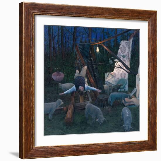 Das Schweigendes Wald, 2010-Aris Kalaizis-Framed Giclee Print