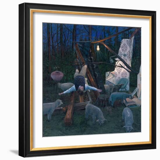 Das Schweigendes Wald, 2010-Aris Kalaizis-Framed Giclee Print