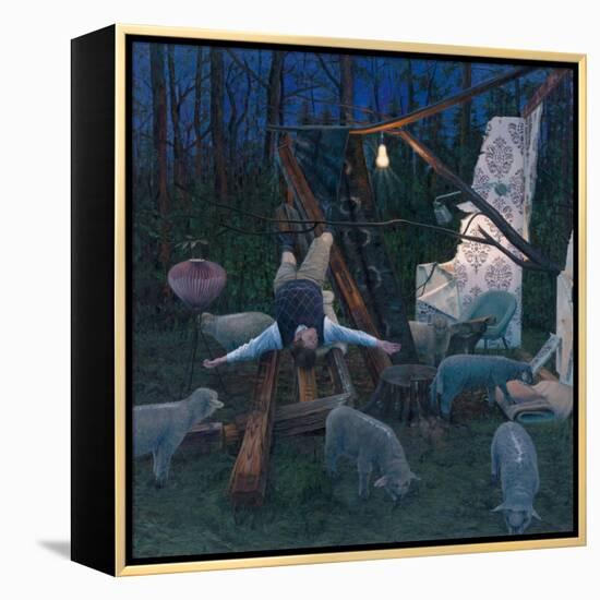 Das Schweigendes Wald, 2010-Aris Kalaizis-Framed Premier Image Canvas