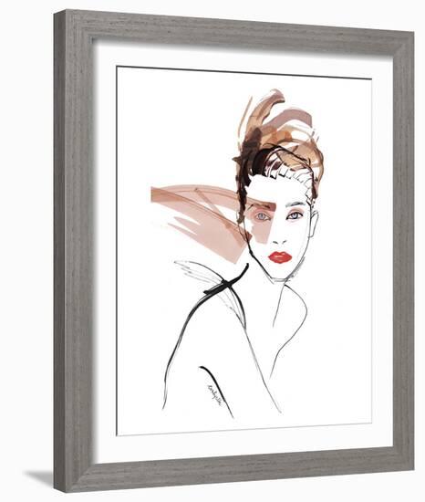 Dash of Drama-Eva Hjelte-Framed Giclee Print