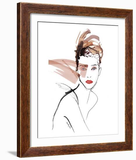 Dash of Drama-Eva Hjelte-Framed Giclee Print