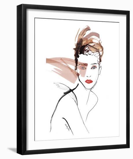 Dash of Drama-Eva Hjelte-Framed Giclee Print