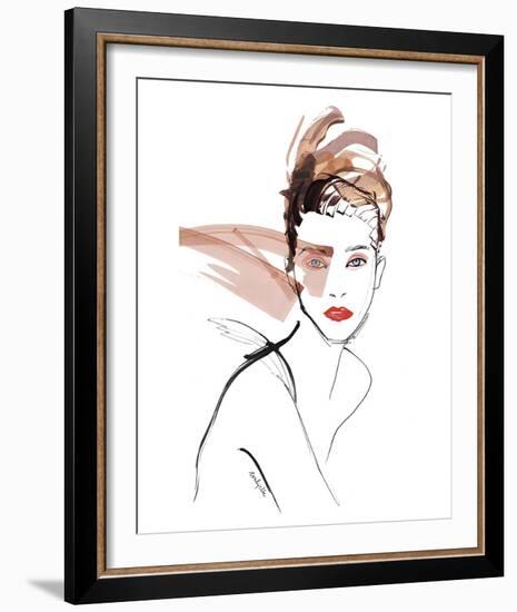 Dash of Drama-Eva Hjelte-Framed Giclee Print