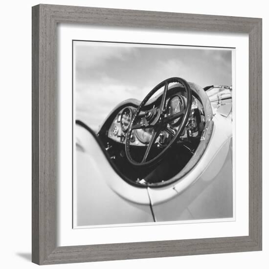 Dashboard of Older Model Rolls Royce Convertible-Walker Evans-Framed Photographic Print