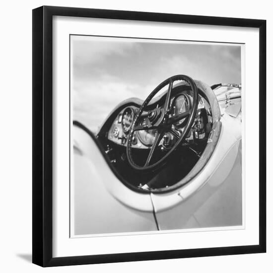 Dashboard of Older Model Rolls Royce Convertible-Walker Evans-Framed Photographic Print