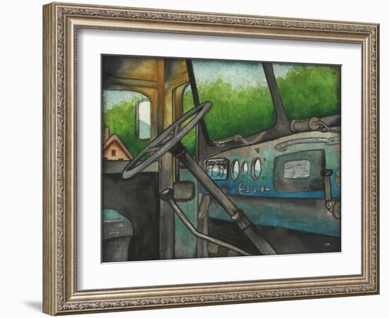 Dashboard-Elizabeth Medley-Framed Art Print