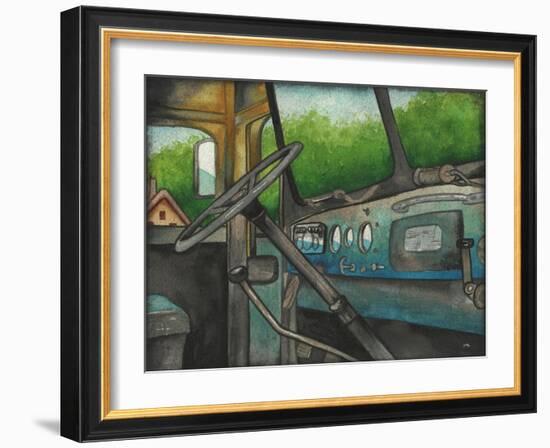 Dashboard-Elizabeth Medley-Framed Art Print