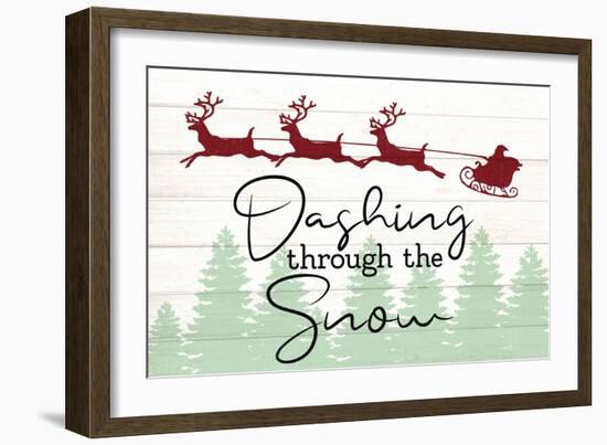 Dashing-Kimberly Allen-Framed Art Print