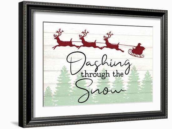 Dashing-Kimberly Allen-Framed Art Print