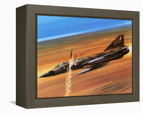 Dassault Mirage Iii-0-Wilf Hardy-Framed Premier Image Canvas