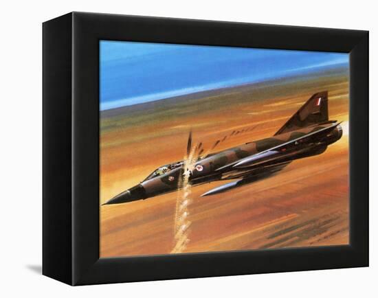 Dassault Mirage Iii-0-Wilf Hardy-Framed Premier Image Canvas