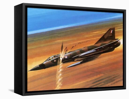 Dassault Mirage Iii-0-Wilf Hardy-Framed Premier Image Canvas