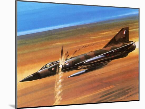 Dassault Mirage Iii-0-Wilf Hardy-Mounted Giclee Print