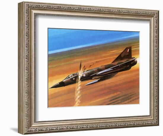 Dassault Mirage Iii-0-Wilf Hardy-Framed Premium Giclee Print